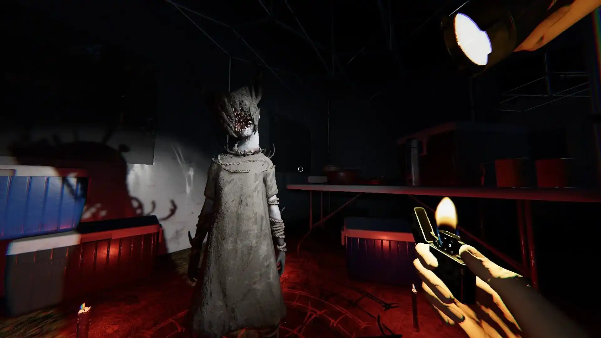 Creepy Monster in summoning circle